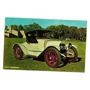1914 Chevrolet Vintage Postcard Genuine Color Dexter Press Free Lance Guild USA